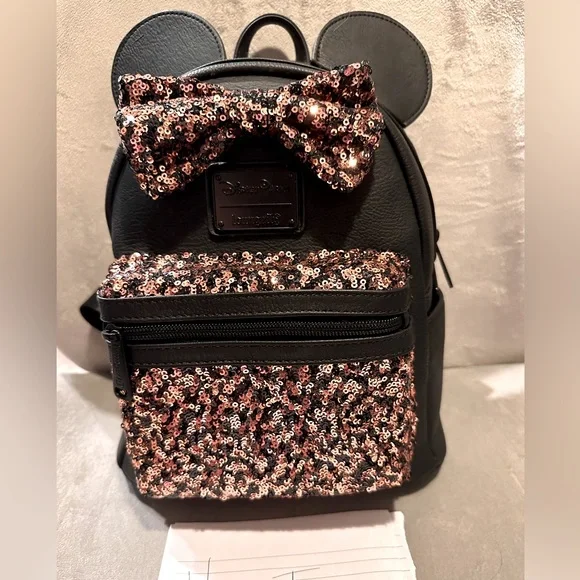 Loungefly | Bags | Nwt Belle Bronze Loungefly Backpack  display picture 2
